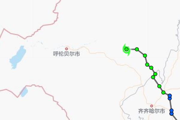 受第9号台风“美莎克”外围云系的影响 呼伦贝尔多地遭遇暴雨