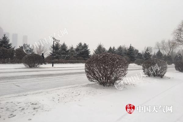 黑龙江发布暴雪蓝色预警 哈尔滨迎最冷天明起气温升