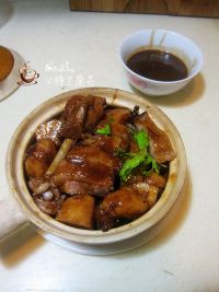 酸梅可乐芋仔焖鹅的做法步骤11