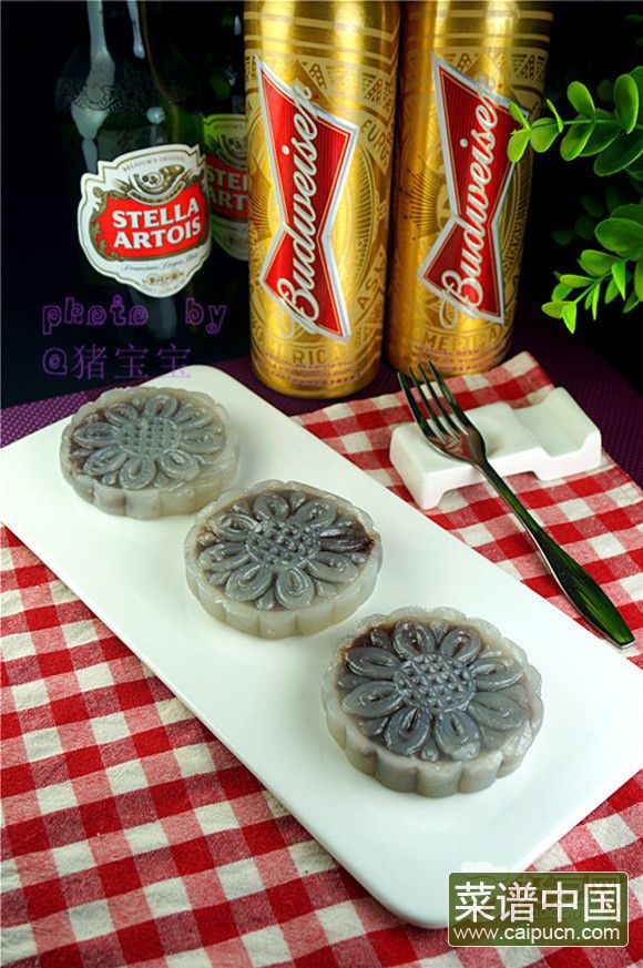 豆沙晶饼