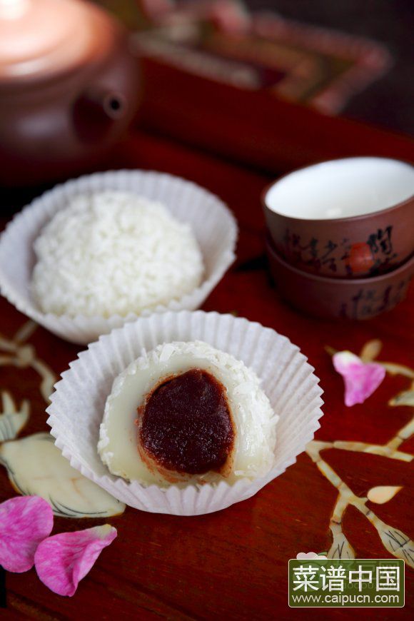 豆沙糯米糍
