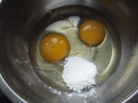 米饭蔬菜鸡蛋饼的做法步骤2