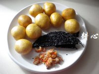 油面筋紫菜汤的做法步骤1