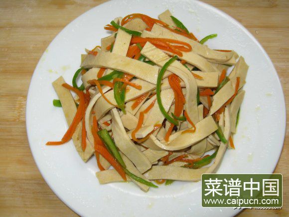 凉拌厚百叶
