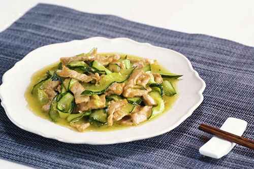 黄瓜肉片的做法 黄瓜肉片的家常做法