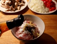 蘑菇鸡肉意面的做法步骤5