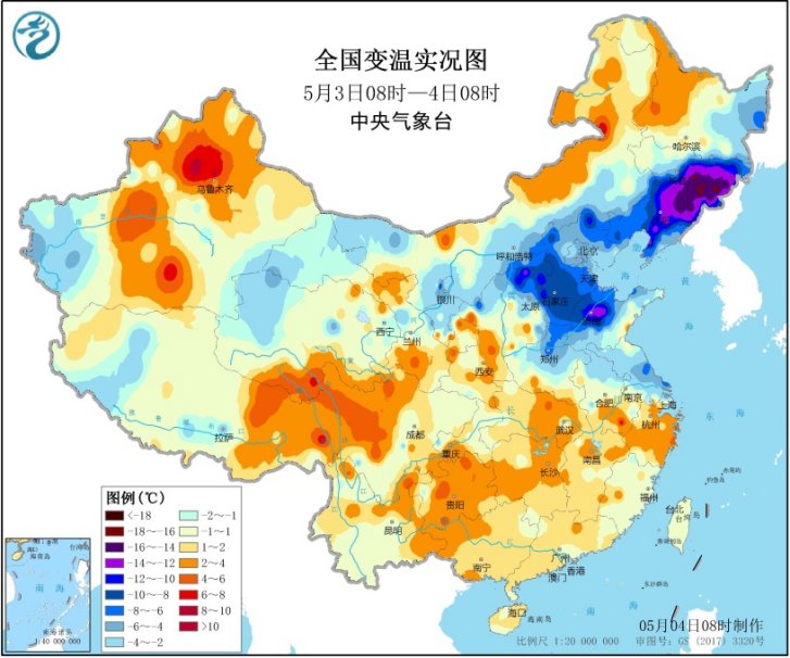 五一假期天气预报