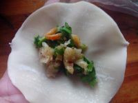虾米韭菜蒸饺的做法步骤9
