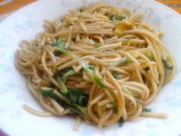 青菜鸡蛋炒面的做法步骤10