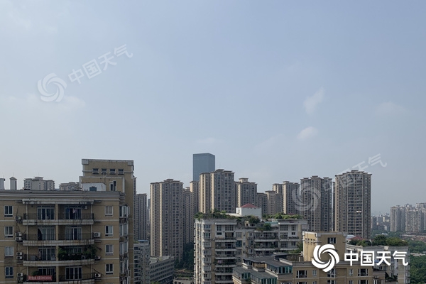 炎热持续 今起三天重庆最高温度将维持38℃左右