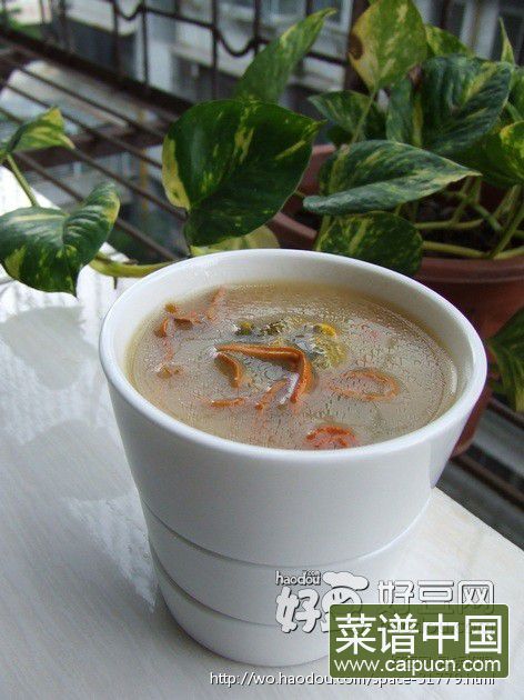 金虫草鲈鱼汤