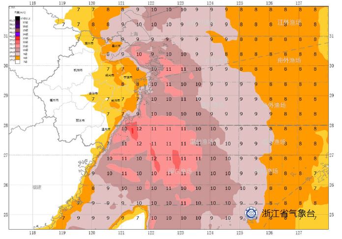 台风紧急警报 —— “黑格比”14 时加强为台风
