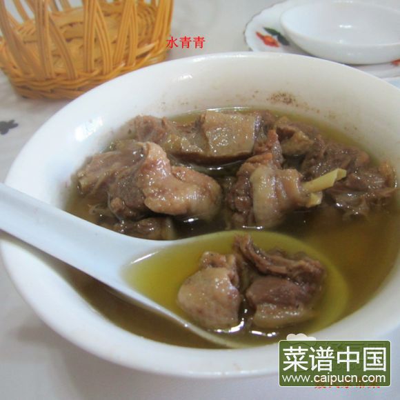 甜酒胡椒蒸老鸭