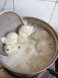 荠菜猪肉水饺的做法步骤11