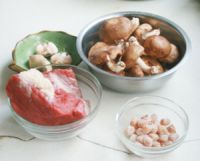 香菇牛肉酱的做法步骤1