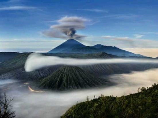 一起来看专家解读阿贡火山喷发：不会导致巴厘岛南部毁灭性破坏