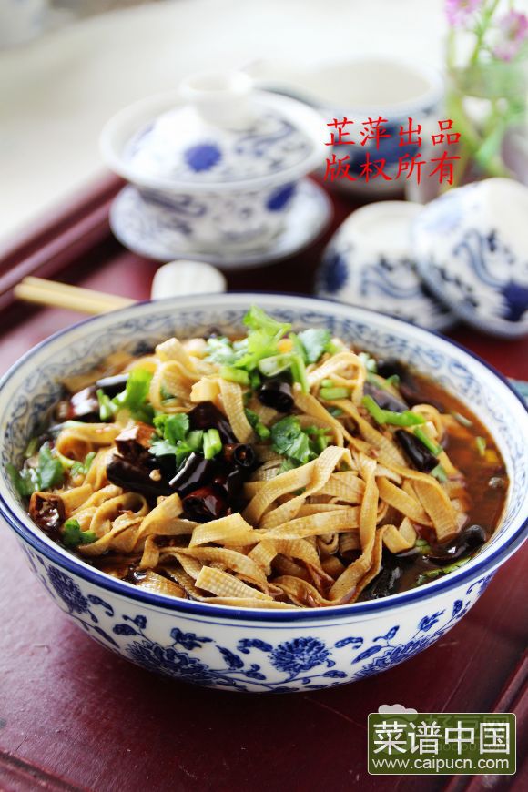 油淋干豆腐