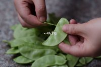 生姜炒扁豆的做法步骤2