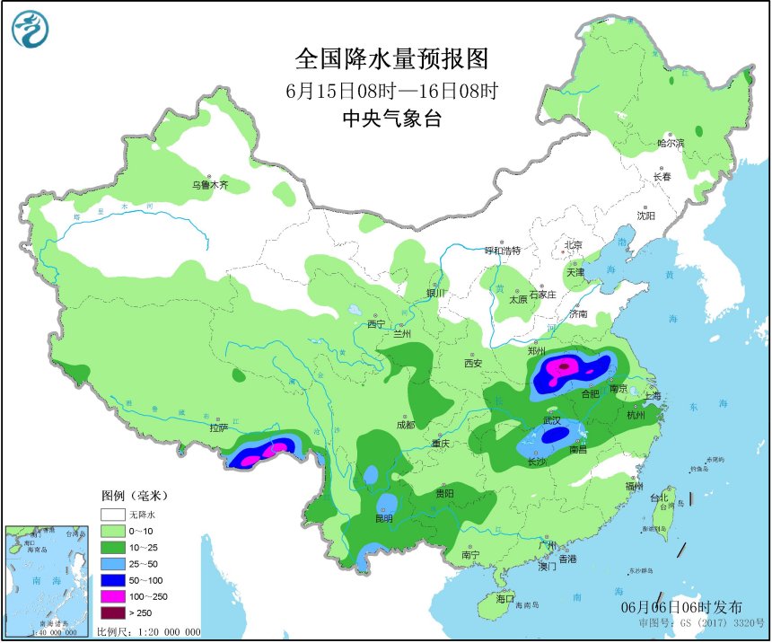 未来十天全国天气预报