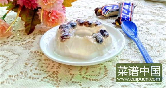 椰浆果冻#多效护理一招制胜#