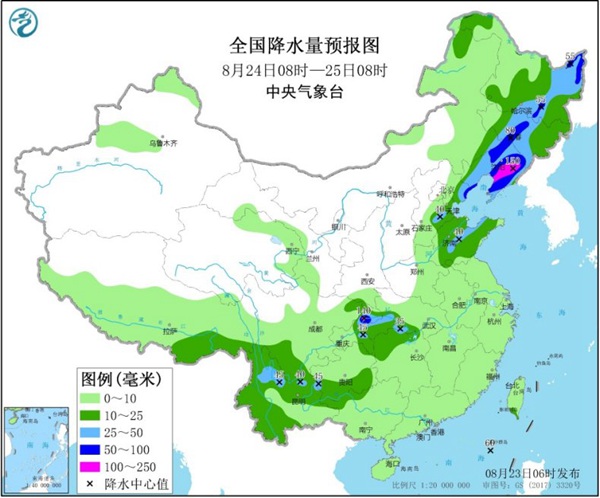 京津冀今日雨势加强 南方暑热仍难消