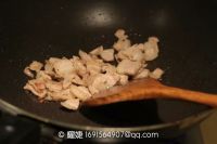 扁豆焖饭的做法步骤3