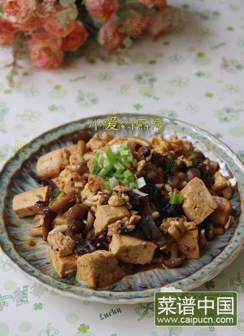 虾酱炒豆腐