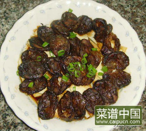 腊肠蒸冬笋