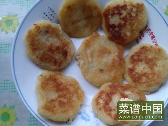 香甜地瓜饼