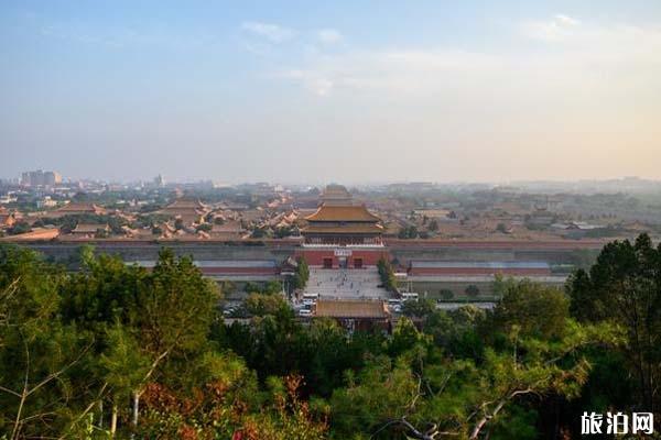 北京哪里可以看故宫全景+介绍