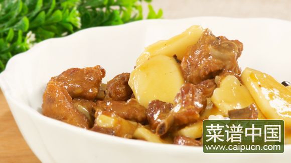豆豉年糕排骨