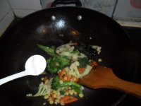 五色蔬菜的做法步骤14