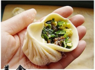 黑木耳韭菜鸡蛋包子的做法步骤14