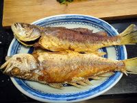 咸菜冬笋烧黄鱼的做法步骤4