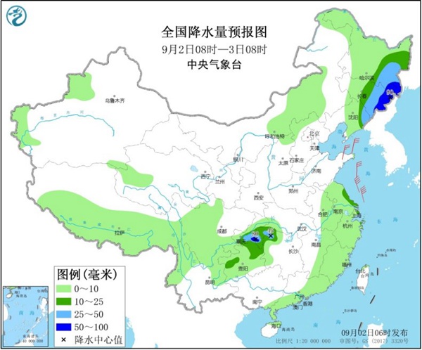 东北地区将现9月同期罕见强风雨 北方昼夜温差拉大