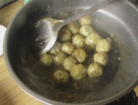 鸡肉西兰花丸子的做法步骤19