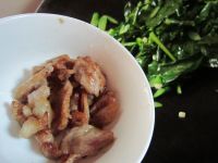 芥兰炒肉片的做法步骤7