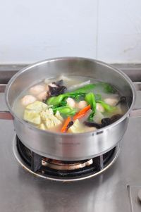 虾圆厚蛋汤的做法步骤8