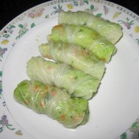 熟馅白菜卷的做法步骤7