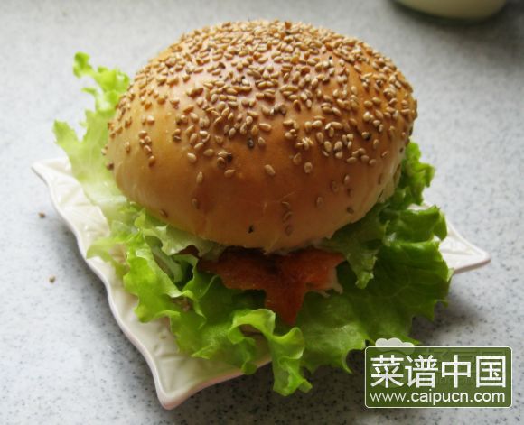 鸡柳汉堡