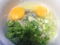 牡蛎煎蛋的做法步骤4