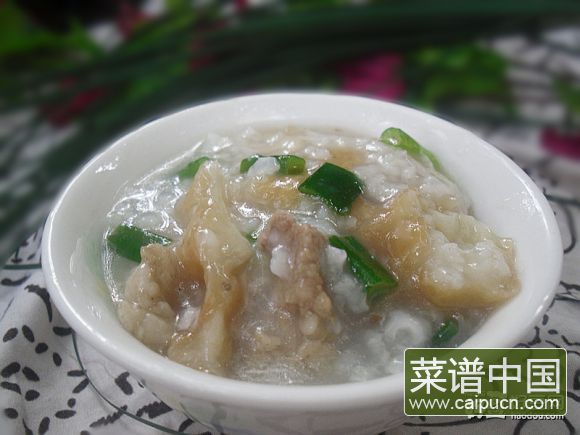 瘦肉油条粥