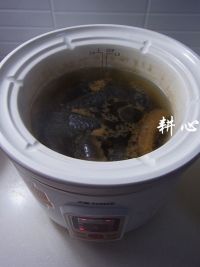 海参橄榄乌鸡汤的做法步骤7