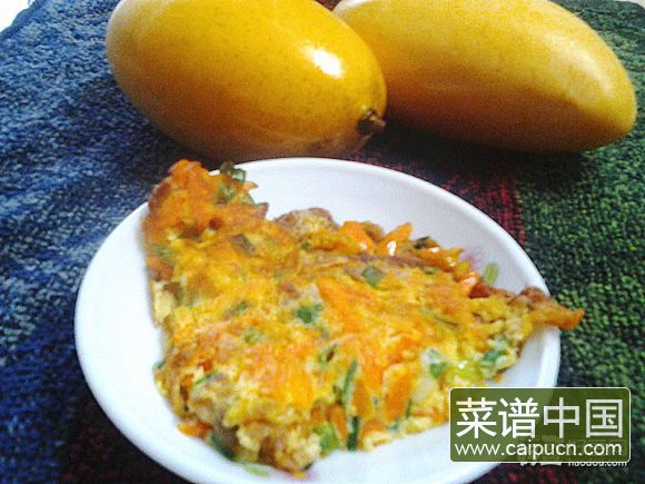 香葱猪肉鸡蛋饼