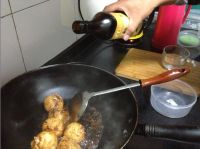 油面筋塞肉的做法步骤9