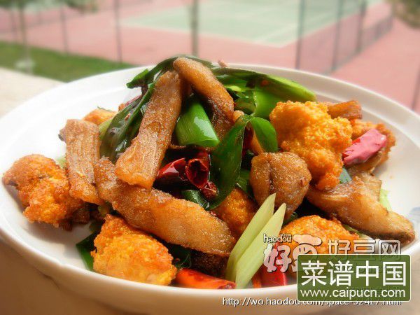 葱香麻辣鱼块