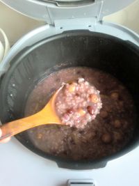 红豆莲藕粥的做法步骤8