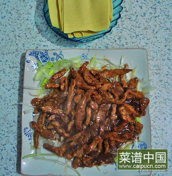 京酱肉丝