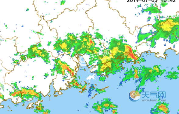 2019年最新的台风情况 “木恩”继续影响广东今仍有暴雨大风