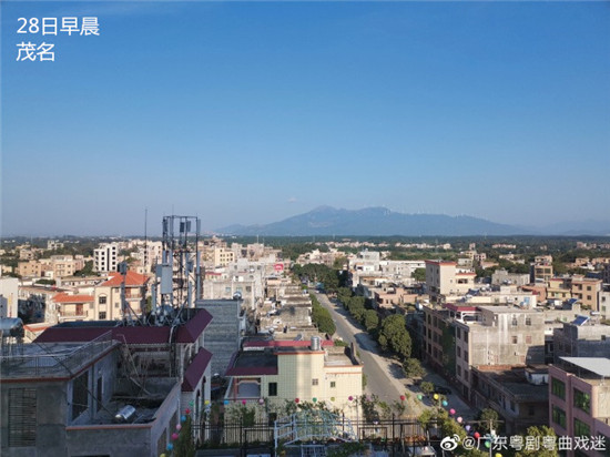 广东干晴持续 早晚凉意十足